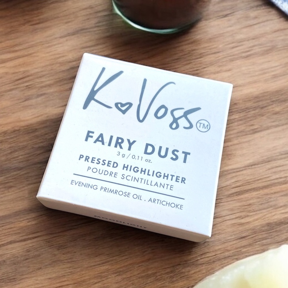 K Voss Fairy Dust Pressed Highlighter moonlight